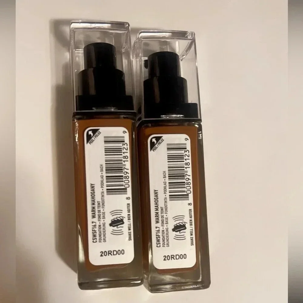 New NYX “can’t stop 24Hr” matte finish full coverage foundation warm mahogany